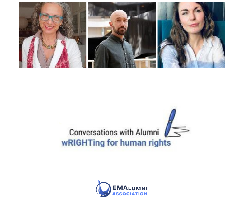 #ConversationsWithAlumni 3 – wRIGHTing for Human Rights